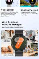 El nuevo reloj inteligente de salud WATCH 7 MAX cuenta con registros de ejercicios, monitoreo de salud, llamadas telefónicas, escucha de música y operación con pantalla táctil completa. - details 11