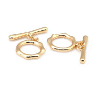 Anillo redondo de latón de Color dorado de 18K, cierre de palanca circular O, cierres de conexión para pulsera, suministros para fabricación de joyas, accesorios Diy - details 35