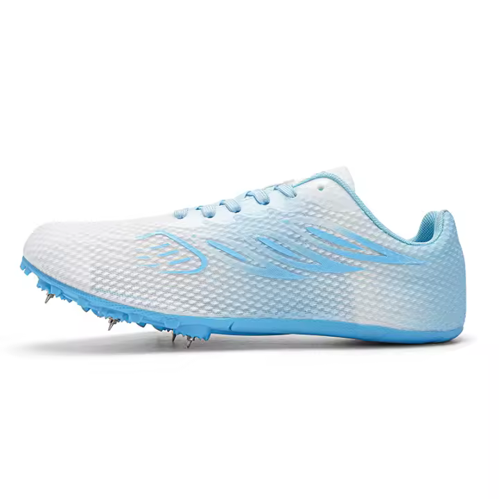 Zapatillas de Pista de Malla para Hombres y Mujeres Zapatillas de Deportes con Picos para Entrenamiento de Sprint y Carreras - 1