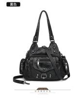 Nuevos bolsos de mujer retro europeos y americanos bolso de moda de un solo hombro oblicuo span bolso de cuero suave lavado - details 20