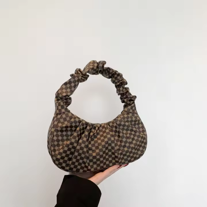 Bolso de Nubes Pleado Bolso Casual de Mano para Mujer Tendencia 2025 Material de Liner de Poliéster - 1