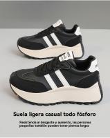 Zapatillas de Moda para Mujeres Otoño 2024 Altura Ajustable con Suela Gruesa - details 1