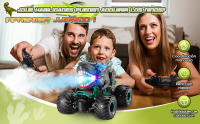 Coche Teledirigido, dinosaurio Monster Truck, Juguetes para Niños de 3 a 12 Años, Regalo de Cumpleaños - details 6