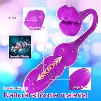 Vibrador Telescópico de 10 Frecuencias Estimulador de Amor para Pareja para Estimulación Vaginal y Clitorial - details 2