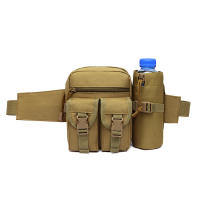 Piñonera táctica de nailon para hombre, teléfono con bolsa para botella de agua, deportes al aire libre, ejército, caza - details 4