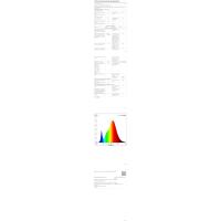 Lampara Baño Luz Led 60cm, 18W 1170 Lumen, Impermeable, Aplique Moderno, Blanco Cálido 3000K - details 9