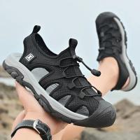 Sandalias Hechas a Mano para Hombre Transpirables, Antideslizantes, Adecuadas para Exteriores, Resistentes a la Desgaste, Zapatos de Sendero - details 7