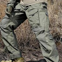 Conjunto Táctico de Traje Camiseta de Caza Entrenamiento Pantalones Uniforme al Aire Libre - details 12