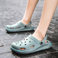 Sandalias de jardín antideslizantes para hombre, zuecos de goma con agujeros, informales, a la moda, novedad de verano, 2021 - details 11