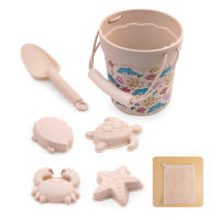 Set de Juguetes de Playa para Niños TYRY.HU Cubo de Silicona, Pala, Accesorios - details 9
