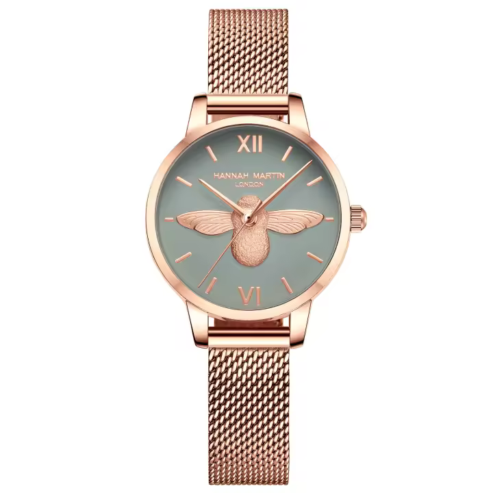 (Un nuevo producto único en Italia en 2025)Reloj de cuarzo para mujer - Diseño Único Italiano con Abeja 3D, Movimiento Japonés de Cuarzo, 30M Resistente al Agua, Estilo Bohemio Natural - Regalo Exclusivo para Ella (Colección Limitada) - 1