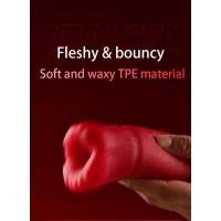 Embalaje privado Sexy automático masturbador masculino copa vibrador lengua lamiendo mamada Vagina real bolsillo coño juguete sexual Oral para hombres adultos Sexshop - details 9