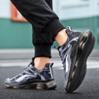 Zapatillas de baloncesto de moda para hombre con amortiguadores de aire, cómodas y antideslizantes, transpirables y que absorben los golpes, adecuadas para actividades al aire libre de hombres - details 4