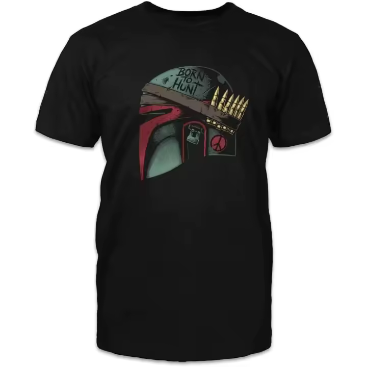 Camiseta de Born to Hunt, camiseta de homenaje patriótico - 1