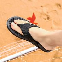 Chanclas antideslizantes para hombre, sandalias negras, ligeras y cómodas - details 9