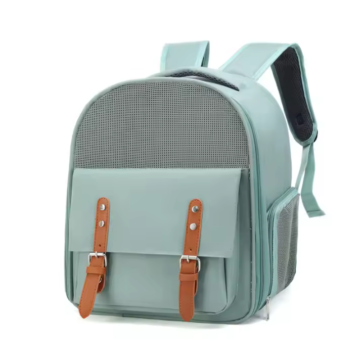 Nueva bolsa de salida para gatos, bolsa portátil, mochila transpirable de gran capacidad para mascotas, mochila para gatos - 1