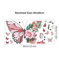 Pegatinas De Pared Con Mariposas De Acuarela Para Decoración De Habitaciones Infantiles Y Dormitorios Estilo Clásico PVC Colorido Decoración Para Sala De Estar Y Dormitorio De Bebé - details 19