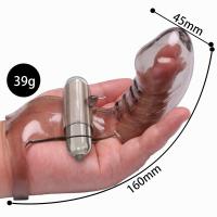 Juego de Vibración de Dedos Fierce Horse Material Suave TPE, 3 Botones, Baterías, Juegos de Flirteo para Hombres y Mujeres - details 2