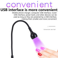 Lámpara de escritorio para esmalte de Gel, luz LED UV plegable, secado rápido, secador de manicura, 1 unidad - details 2