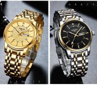 Reloj de Negocios de Acero Inoxidable NIBOSI de Cuarzo Reloj de Cuarzo de Lujo para Hombres - details 8