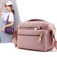 Bolso bandolera impermeable para mujer, multifuncional, estilo casual, material de nailon con forro de poliéster - details 0