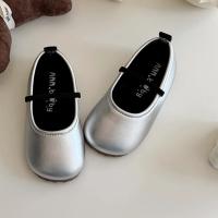 Zapatos de cuero para niñas, calzado de estilo coreano, suela suave, Color sólido, informal, versátil, elegante, Otoño, 2024 - details 9