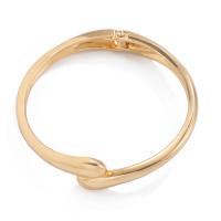 Brazalete de Metal Ancho Diseño de Gota de Agua Gruesa Pulsera Trenzada Irregular Gruesa - details 6