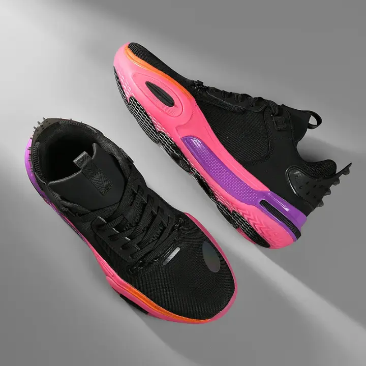 Zapatillas de Baloncesto para Hombre Transpirables, Absorción de Impacto, Antideslizantes, Resistentes al Desgaste Zapatillas Casuales para Deportes - 1
