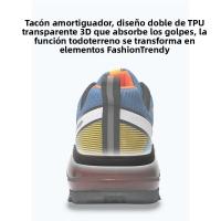 Zapatos de Correr para Tierras Exteriores Más Tamaño, Antideslizante, Transpirable para Hombres de Senderismo - details 8