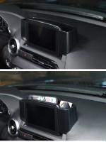 Para Mazda MX-5 2016-2023 ABS negro control central de coche pantalla de navegación caja de almacenamiento trasera bandeja de teléfono móvil accesorios interiores - details 2