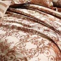 Juego de cama de alta gama, jacquard, tamaño king, juego de cama de boda europeo de lujo - details 3