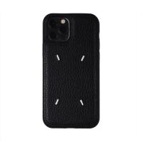 Funda protectora de cuero negro para iPhone 15, 14, 13, 12, 11 Pro Max, todo incluido - details 0