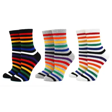 Calcetines De Encaje Para Mujer - 3 Pares, Blanco/negro/beige