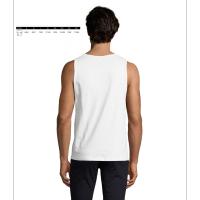 Camiseta sin mangas de algodón MARNAULA modelo Justin - tallas hasta 5XL - details 9