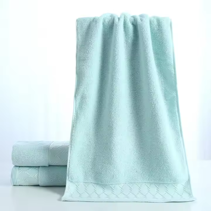 Toalla Suave y Absorbente Engrosada Toalla Facial para el Hogar Diario 13.39*29inch (34*74cm) - 1