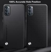 OPPO Reno 4 Pro 4Z 5G Funda de Lujo de Cuero PU con Cubierta Trasera Mate Protección de Silicona - details 2