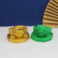 Figuritas doradas de la suerte, estatua de la buena fortuna, adorno de decoración del hogar, sapo, citrino, rana, dragón, Feng Shui - details 8