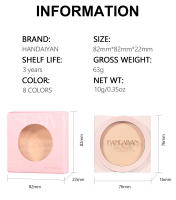 Pastel de Polvo de Maquillaje Fijante Impermeable, Resistente al Sudor, Doble Propósito Mate - details 1