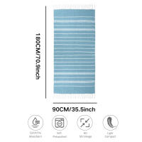 Toallas Suaves y absorbentes para el baño, paños para la Cara y el Lavabo, 20% algodón + 80% poliéster - details 2