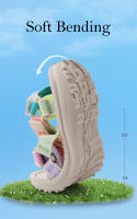 Sandalias de verano para niños, deportivas transpirables para niñas, zapatos de playa informales, cómodas suelas suaves, Sandalias antideslizantes a la moda para niños - details 6