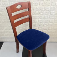 Fundas para cojines de asiento súper suaves de tela de terciopelo, fundas elásticas para sillas, para Hotel, banquete, comedor, sala de estar, 1/2/4/6 piezas - details 20