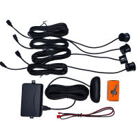 Risinglon-Kit de Sensor de aparcamiento para coche, Monitor LED inverso automático, 4 sensores, sistema Detector de Radar, pantalla de retroiluminación - details 4