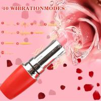 Mini vibrador de lápiz labial para mujer, estimulador de clítoris y punto G, vibradores tipo bala de masaje, consolador femenino, masturbador, Juguetes sexuales para mujer, AV Stick - details 3