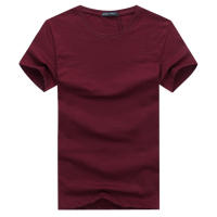 4 Uds. Camisetas de algodón de color sólido con diseño creativo Simple, camiseta de manga corta de estilo recién llegado para hombre de talla grande - details 4
