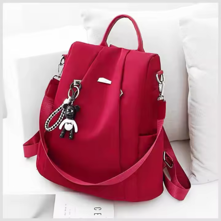 Mochila Para Mujer Antirrobo Casual De Viaje Al Aire Libre Nylon Diario Clásica Bolsa De Comunicación Diaria Mochila De Viaje - 1
