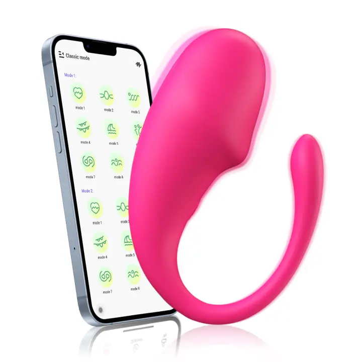 Vibrador Inalámbrico Bluetooth Control Remoto para Mujeres Estimulador de Clítoris y Punto G - 1