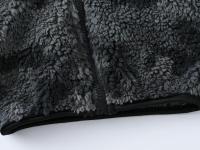 Abrigo con capucha de lana para niños, abrigo con cremallera de color sólido, ropa de invierno para niños - details 33