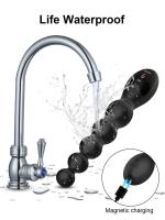 Vibrador de tentáculo de pulpo, masajeador de próstata masculino, tapón Anal, bolas anales de silicona, Juguetes sexuales eróticos para mujeres y hombres - details 4