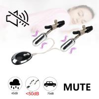 Vibrador de masaje Elf Mimi con Clip para pecho de 20 frecuencias, herramienta de juguete sexual para parejas con Clip para clítoris SM de doble vibración divertida, juego para adultos - details 3