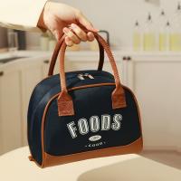 Bolsa térmica aislada plegable de mano, bolsa de almuerzo impermeable para trabajadores de oficina, bolso de Picnic de gran capacidad para estudiantes, Camping - details 10